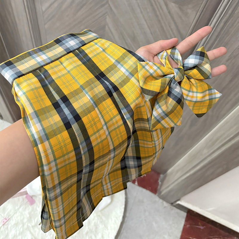 原创正版JK学生百褶半身学院短裙百搭显白学院风百褶裙甜美学院风