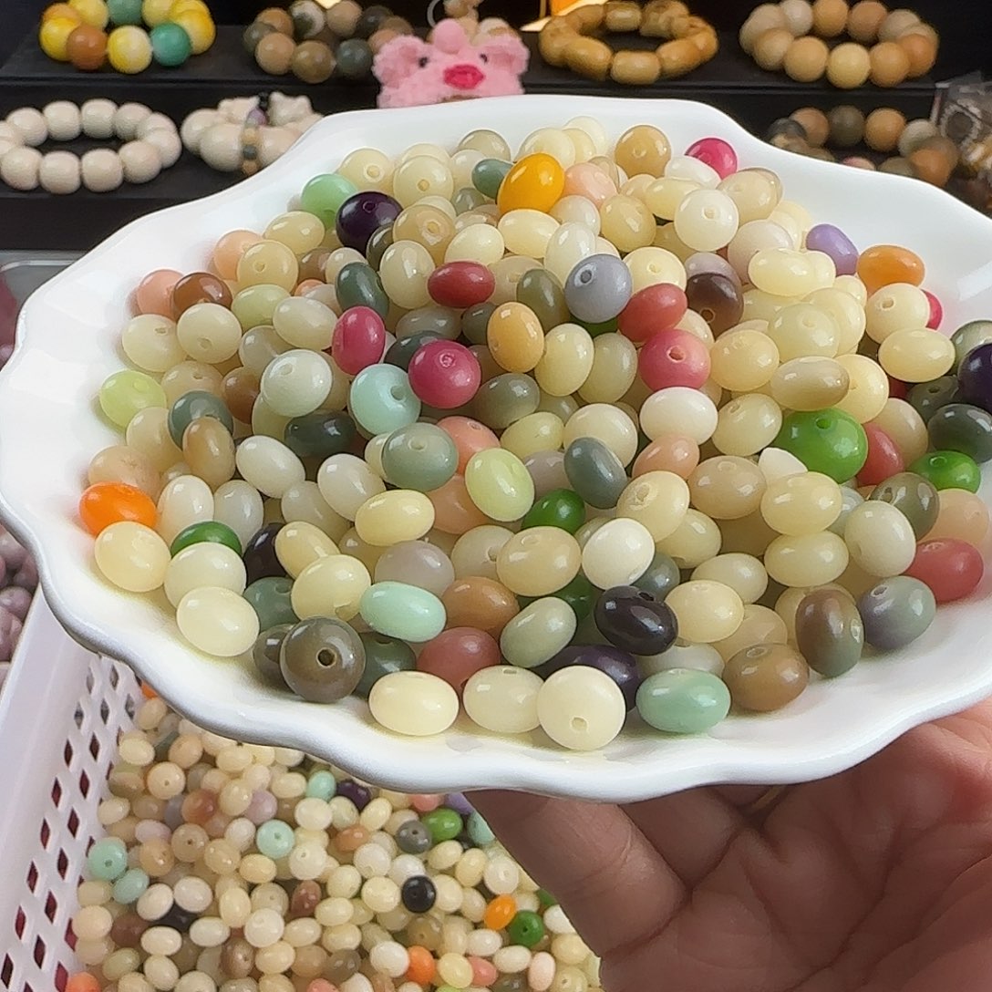 菩提根/象牙果手串瑕疵卡9多宝算盘500卡牌➕500备珠