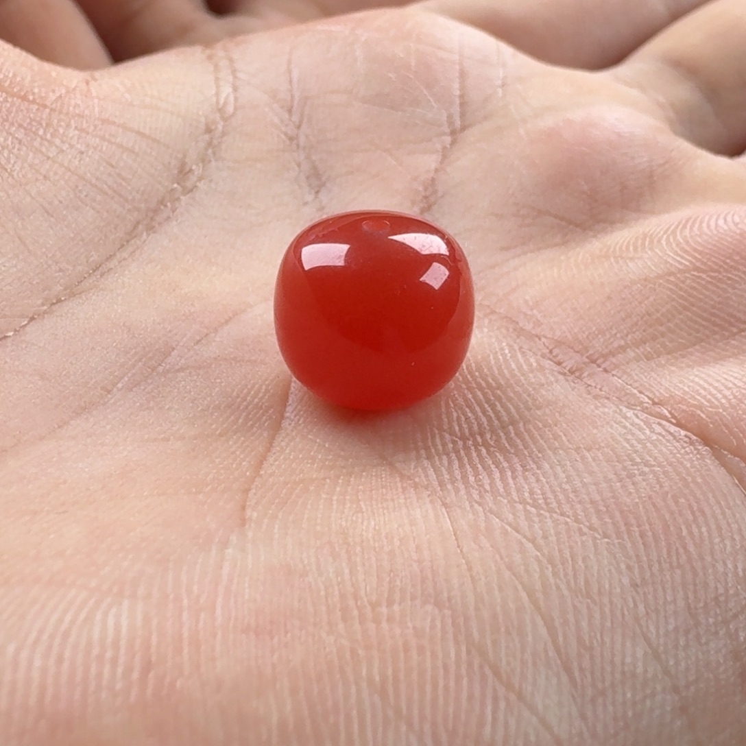 晴***李南红玛瑙未镶嵌老型11.7*10.3