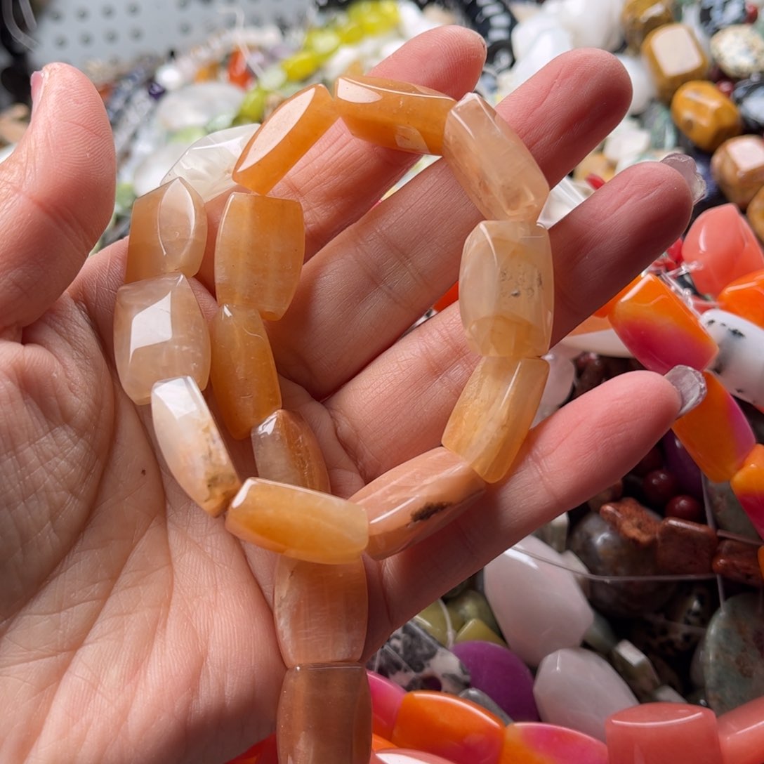 石英质玉珠宝奇石未镶嵌双卡