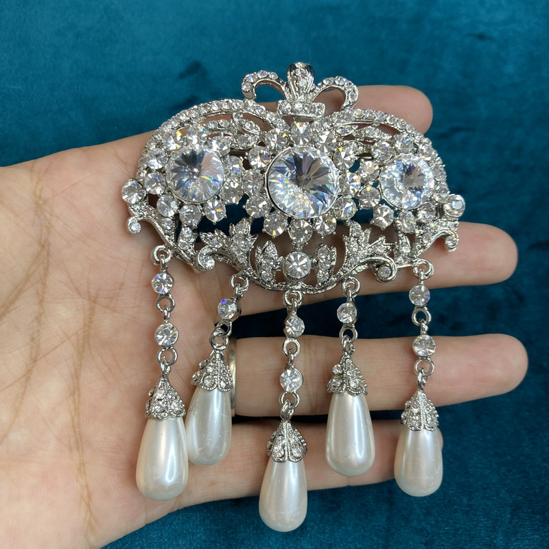 合金胸针 BW2000华丽宫廷胸针5-3【240910-0023】