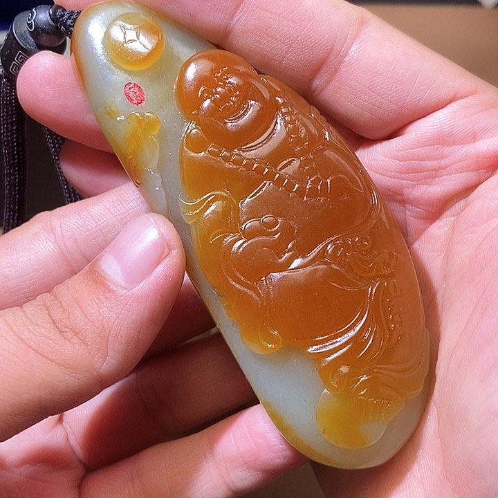 和田玉未镶嵌颈饰HX