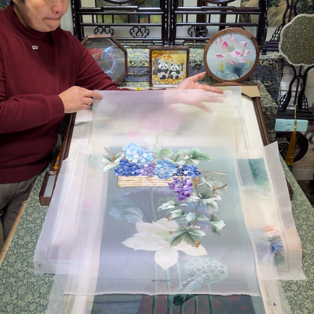 刺绣手工苏绣工艺