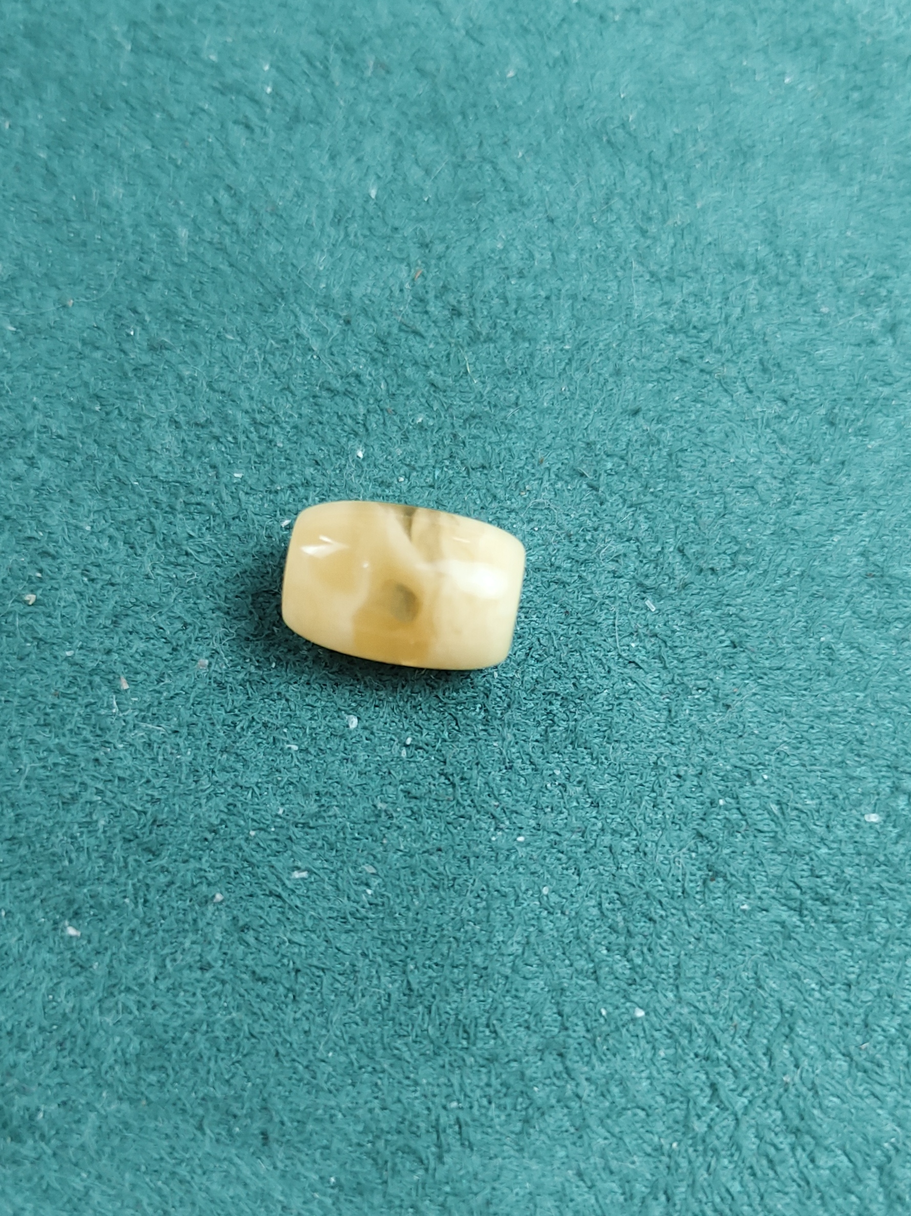 原矿蜜蜡未镶嵌桶珠7✘10