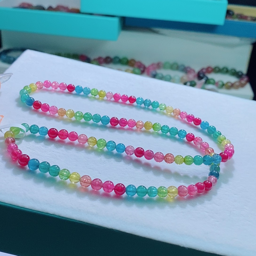 手链未镶嵌碧玺5.3mm左右
