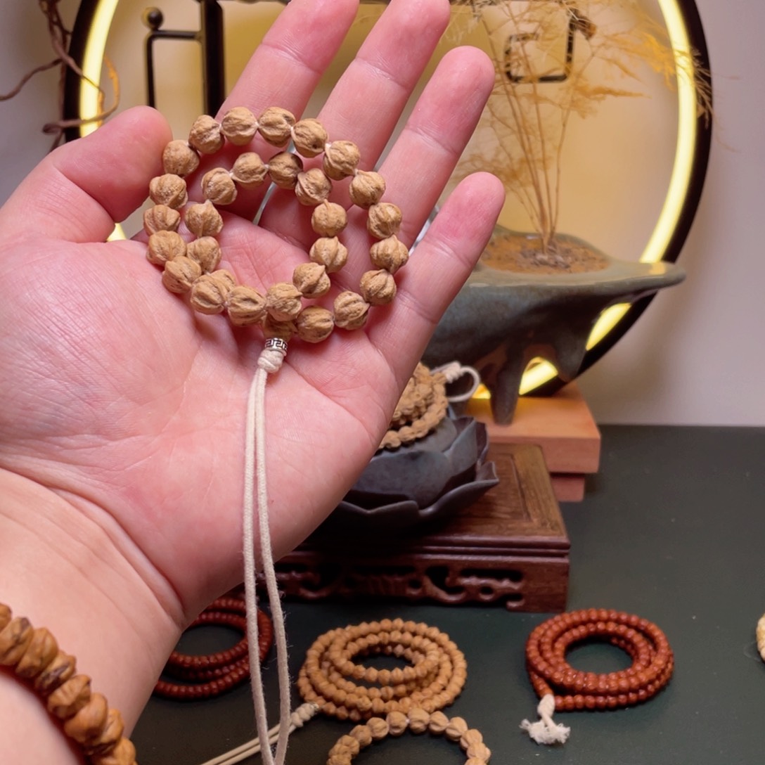 柏香籽/百香籽吊坠莲花158.8