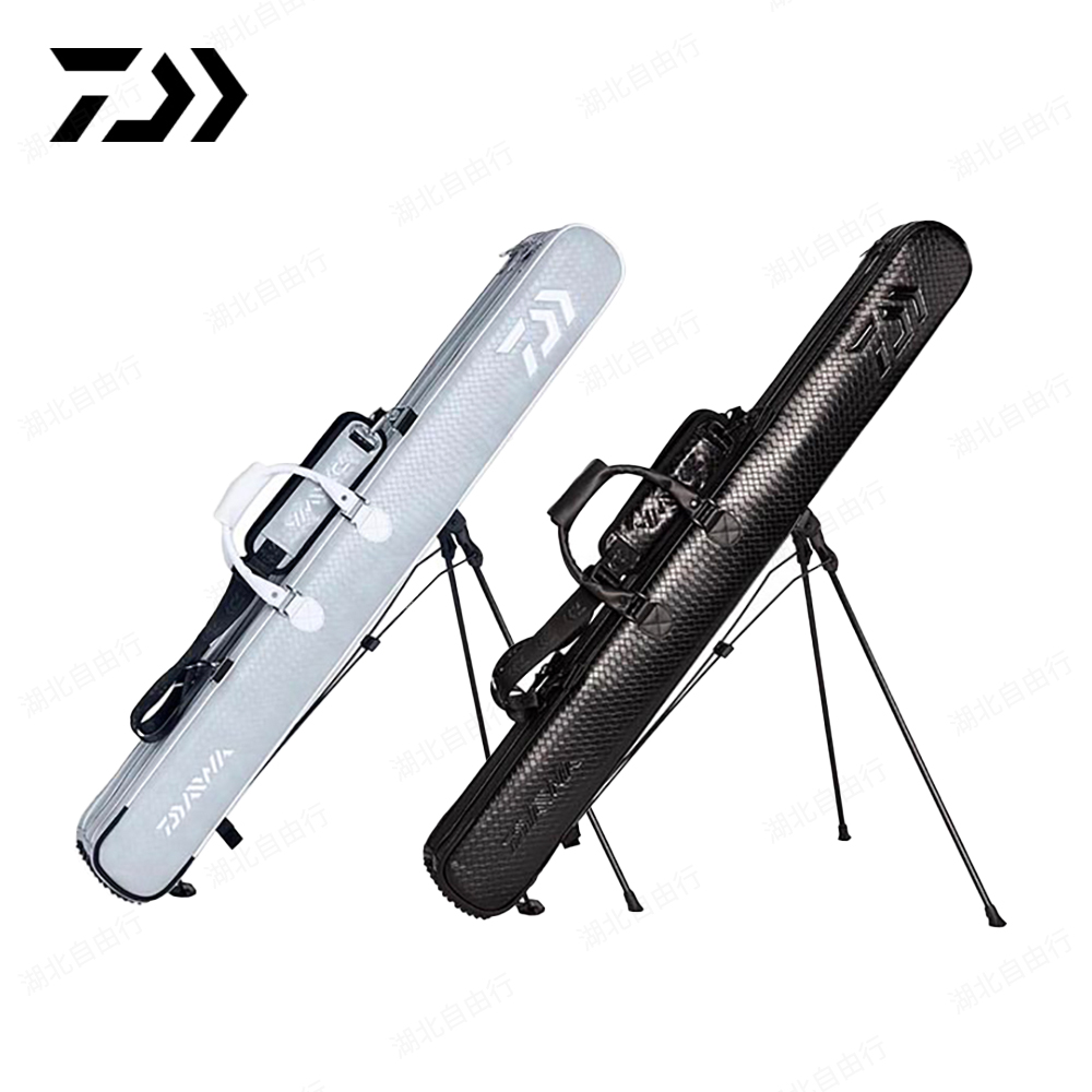 DAIWA/达亿瓦新款编织纹竿包 台钓带支架竿包 轻量1.25米渔具杆包