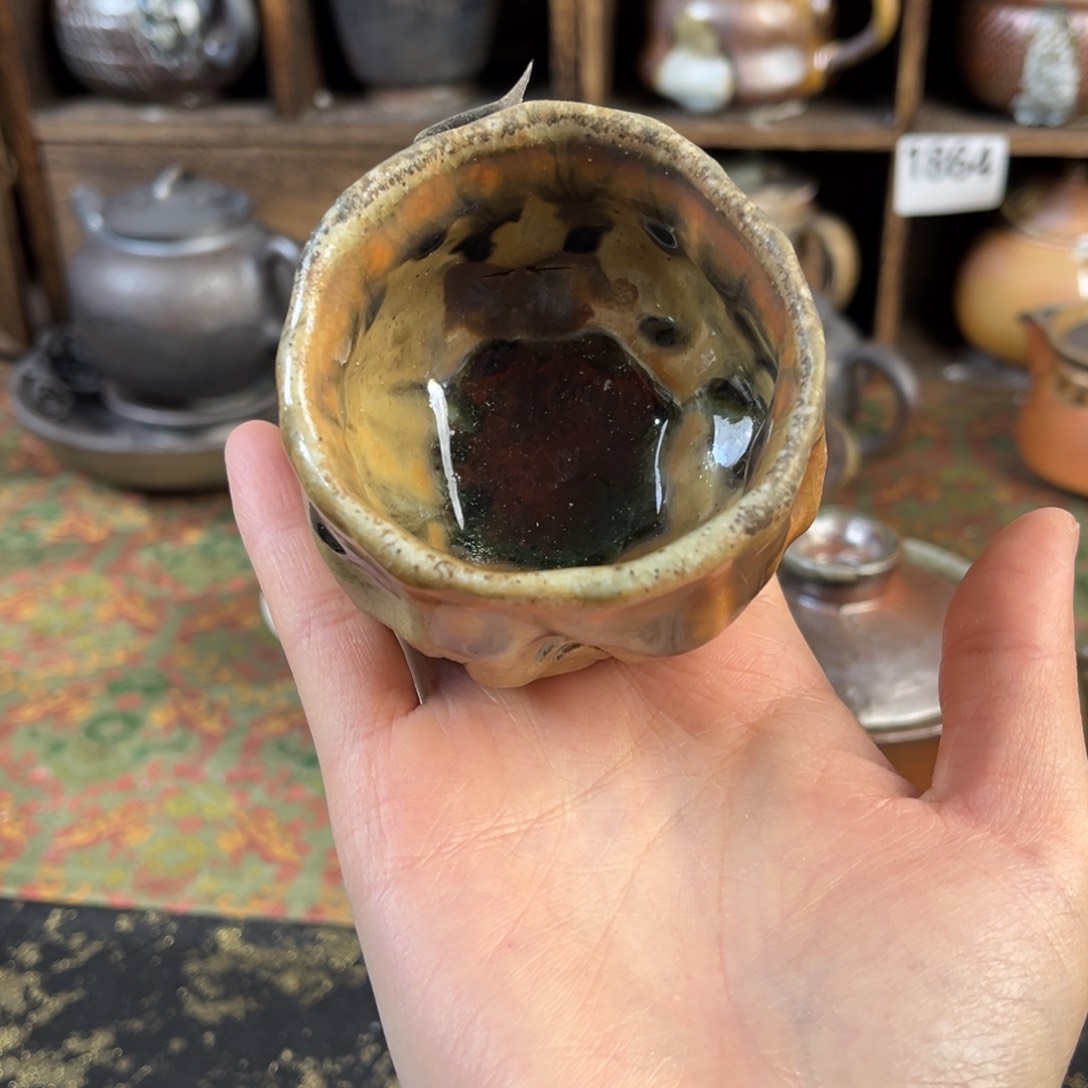 杯柴烧茶器主人杯杯