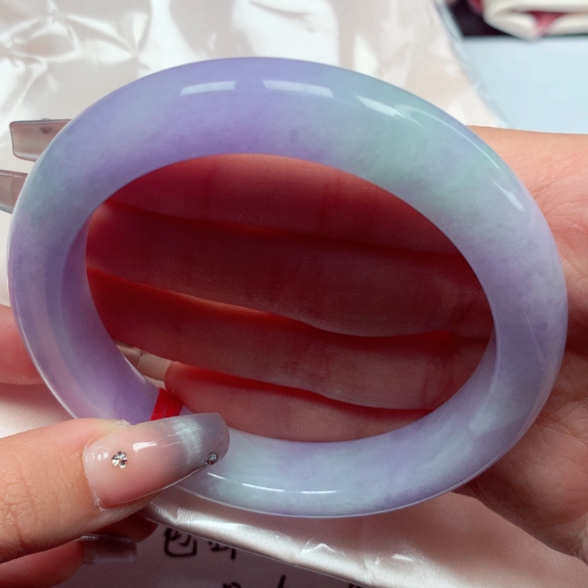 【闪购商品】翡翠手镯未镶嵌62圈