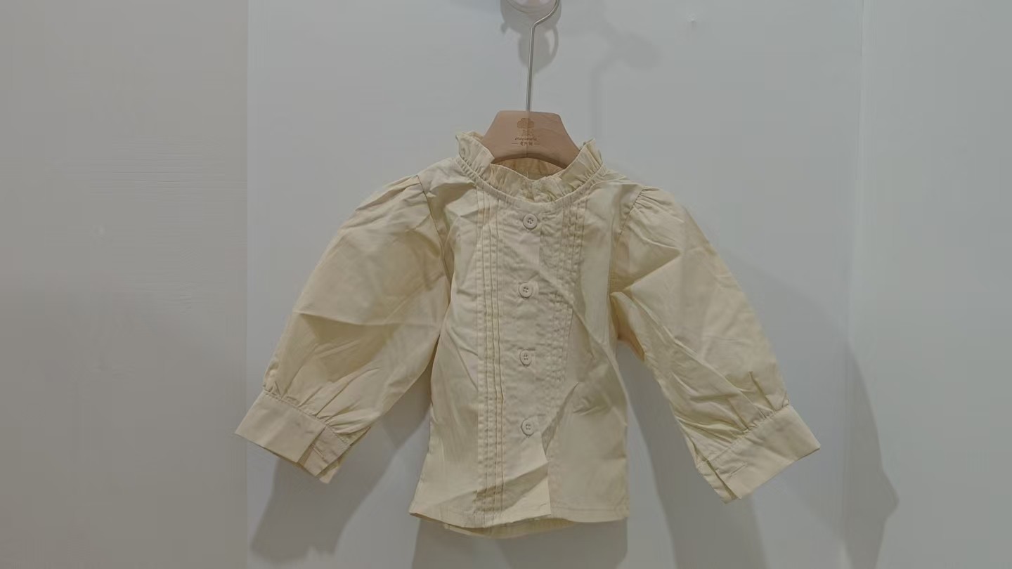 859米黄色上衣（以直播衣服为准）婴幼儿衣服