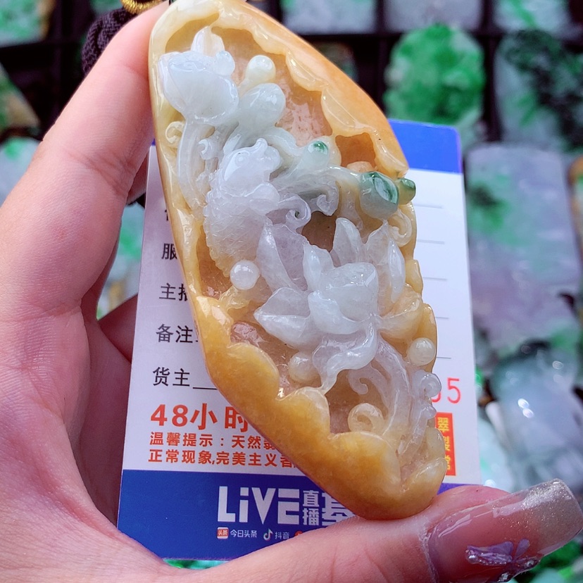 【闪购商品】翡翠颈饰未镶嵌挂件