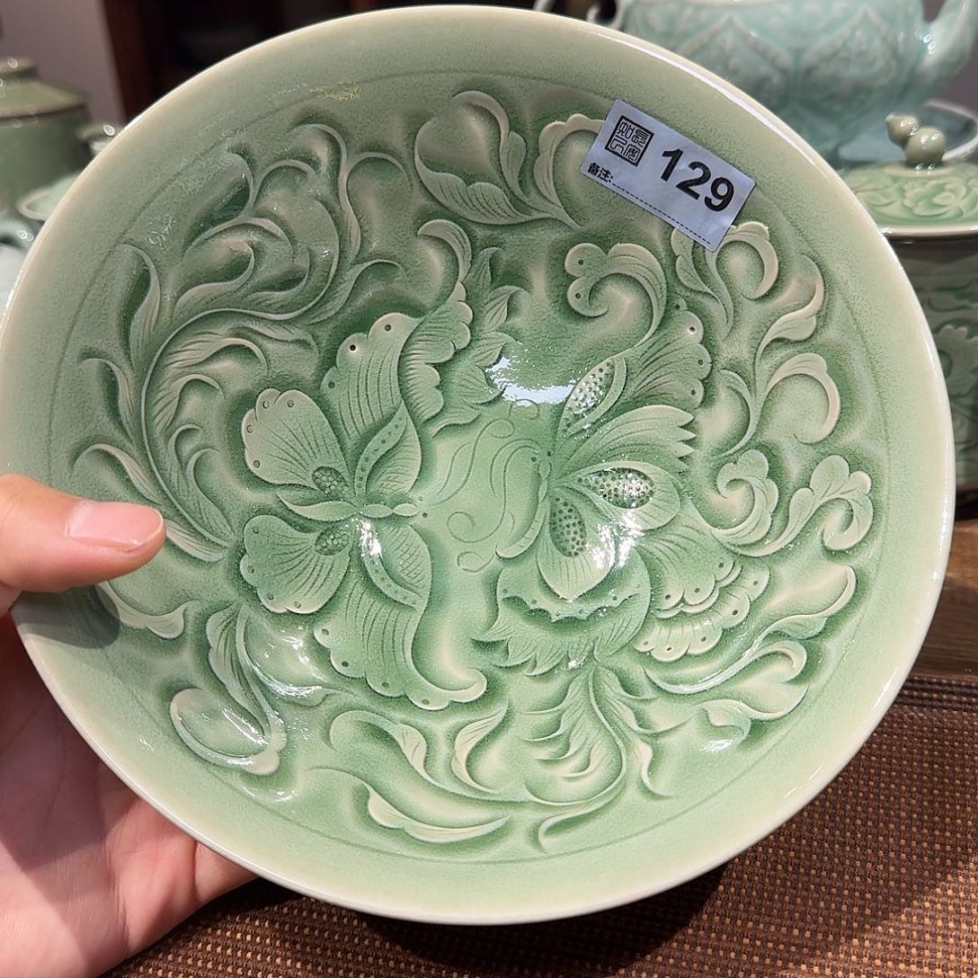 微瑕手工蝴蝶大斗笠 129 号