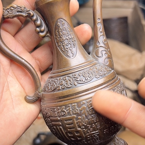 铜制文玩把玩物件