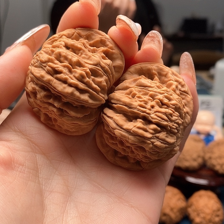 文玩核桃把件四座楼45