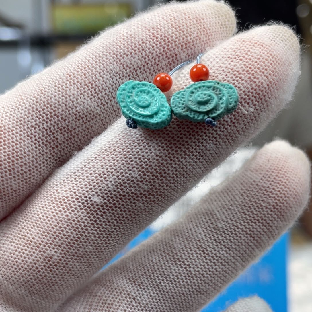 未镶嵌绿松石挂件