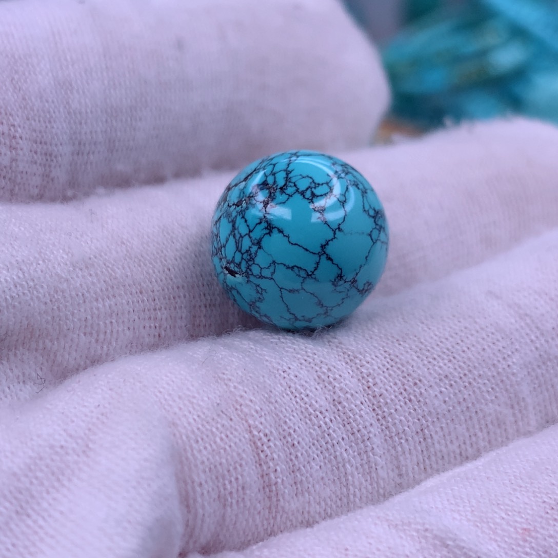 绿松石挂件未镶嵌袁*