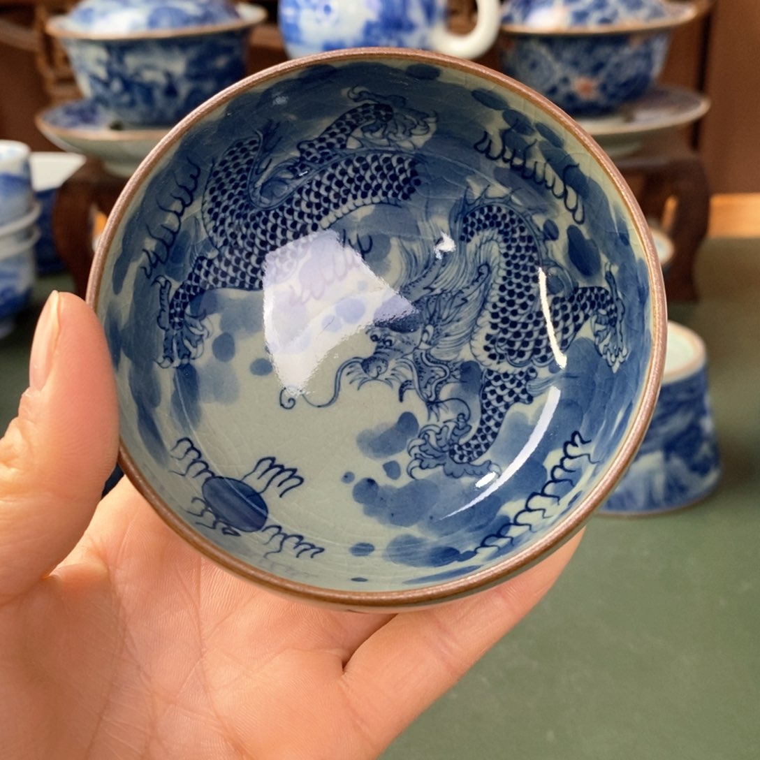 杯景德镇陶瓷手工手绘