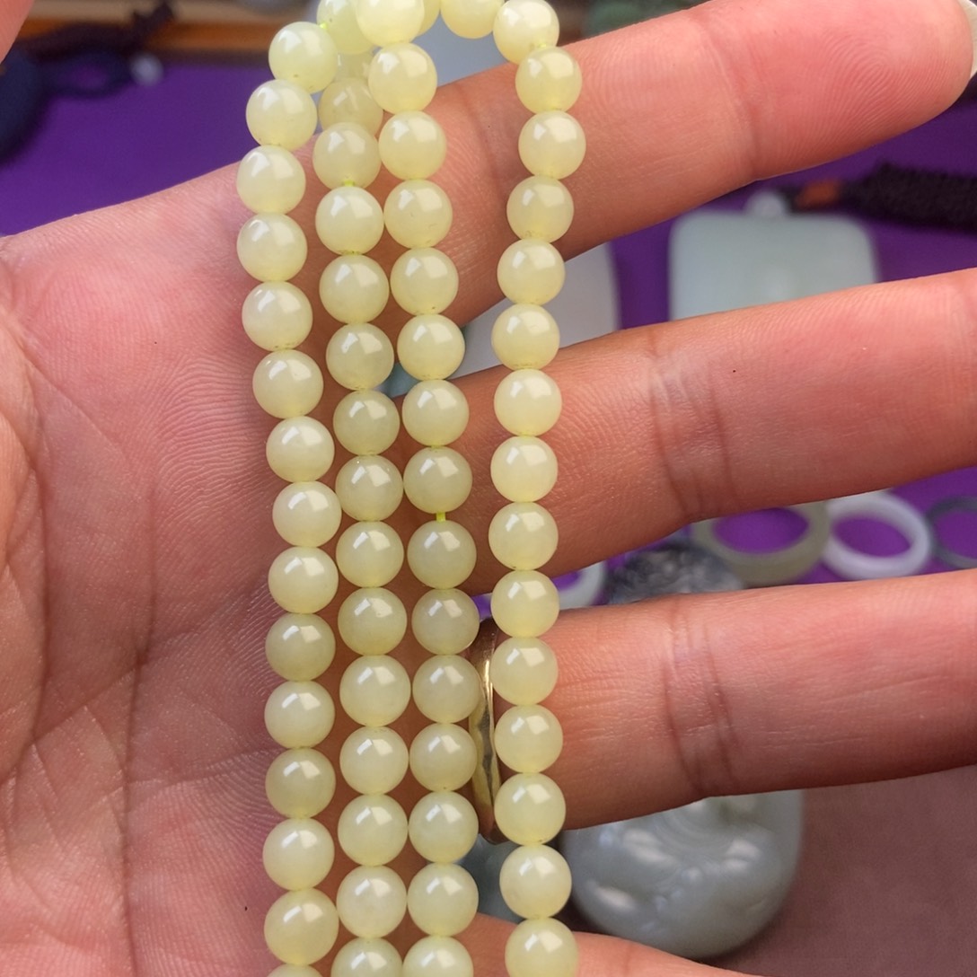 和田玉手链未镶嵌