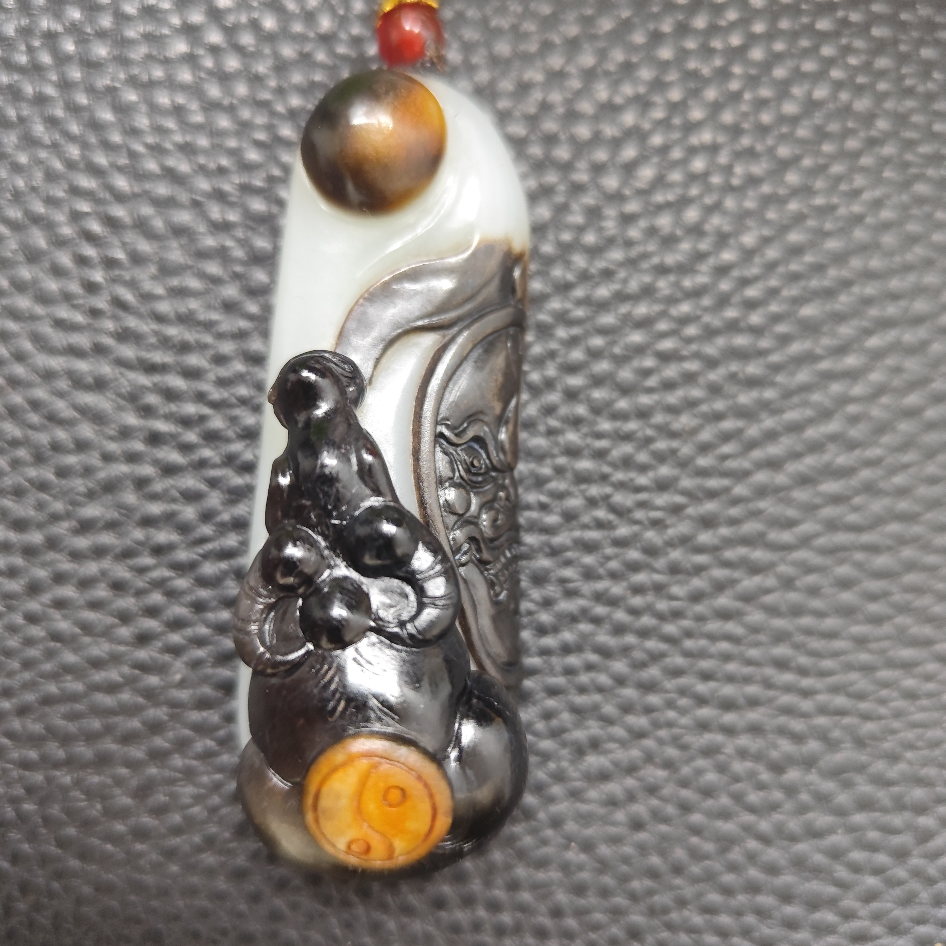 和田玉玉石挂件 L1217拍一发一