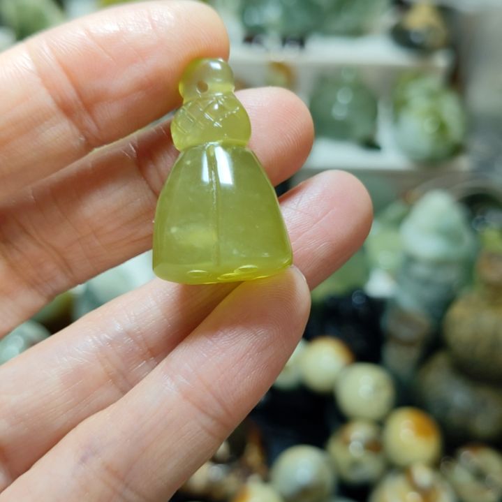 岫玉挂坠款未镶嵌