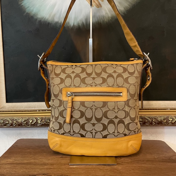 95新 COACH/蔻驰 coach蔻驰单肩包/006545/尺寸24*27