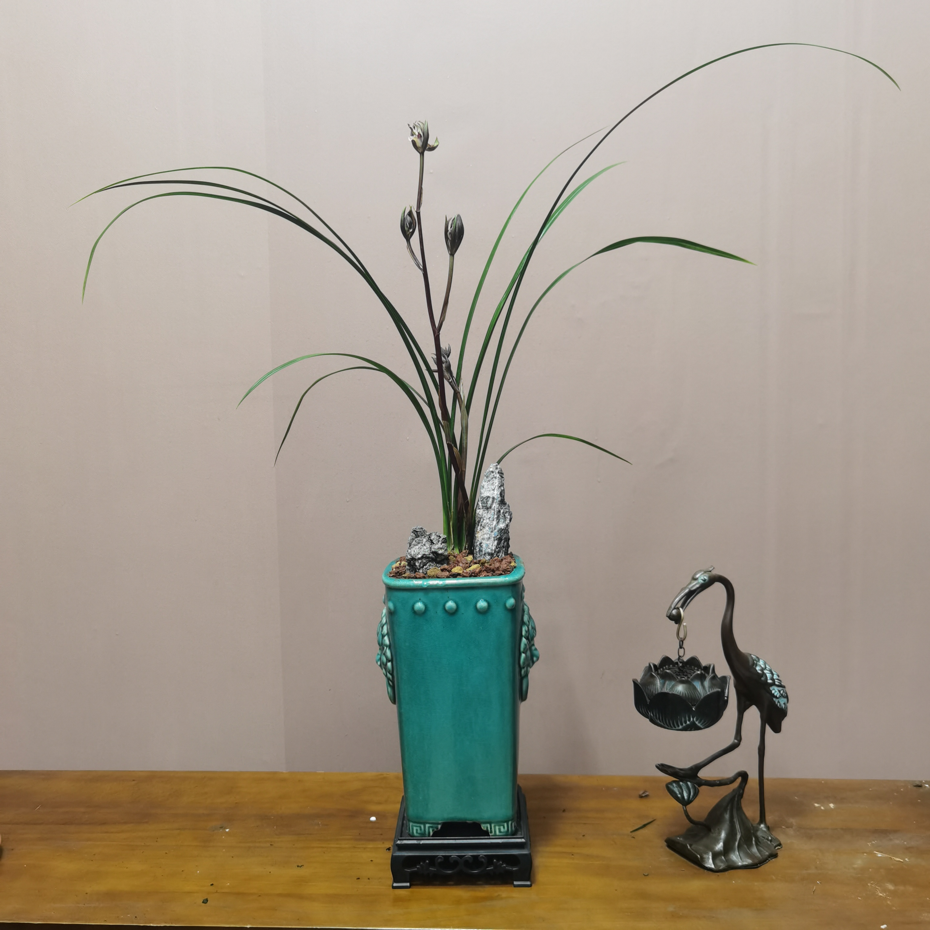 【精选春剑春暖花开】新品红花 唯美意境款客厅茶室一物一拍 