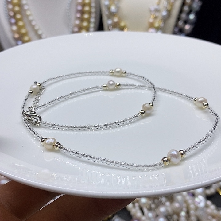 颈饰未镶嵌淡水珍珠