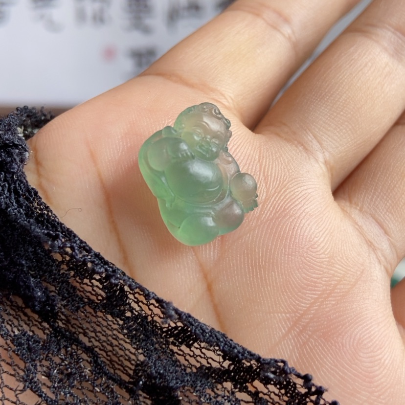 【闪购商品】未镶嵌定制翡翠宝宝佛