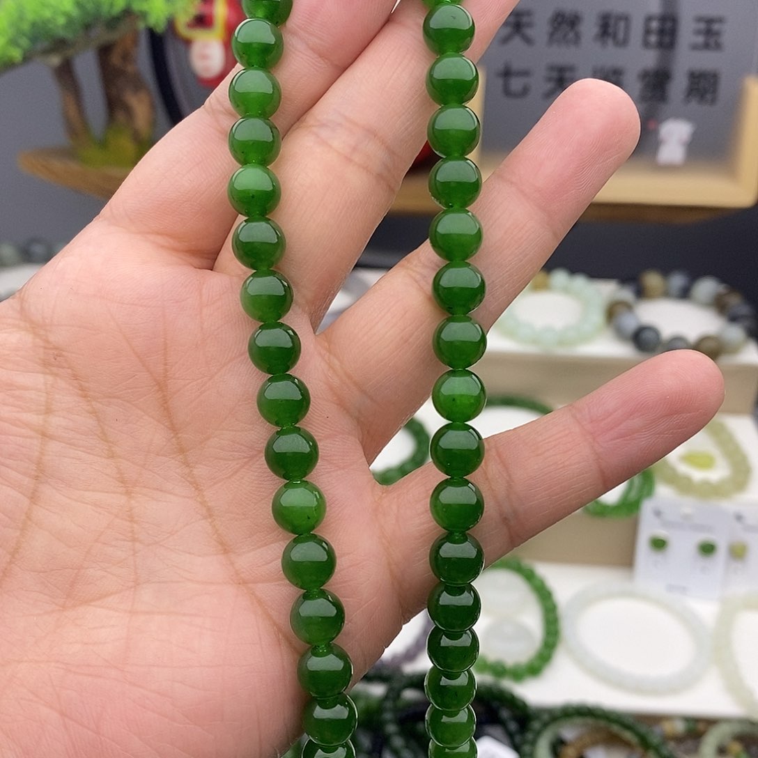 未镶嵌和田玉手链