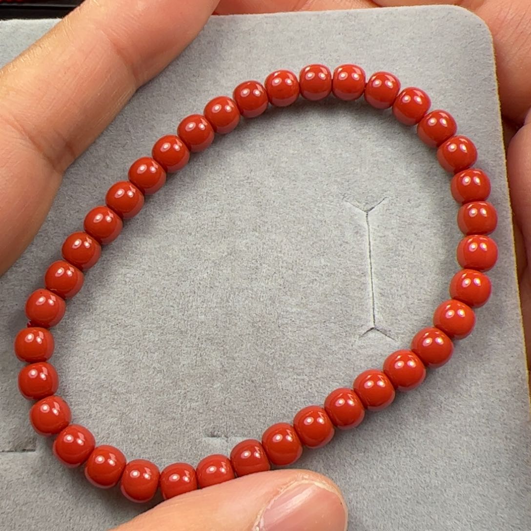 南红玛瑙珠子未镶嵌H****7