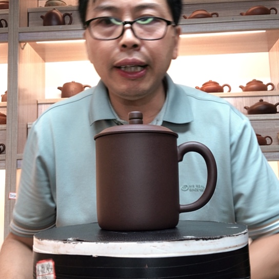 茶杯紫泥办公杯容量400