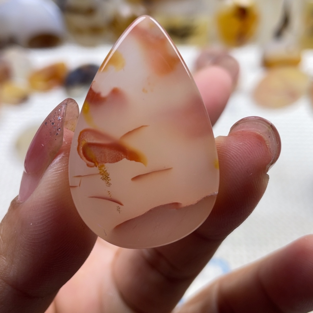 玛瑙/玉髓未镶嵌颈饰