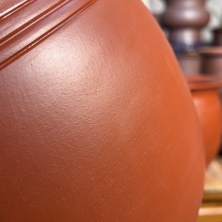 大***鬼花盆紫砂大红袍全手工精品盆