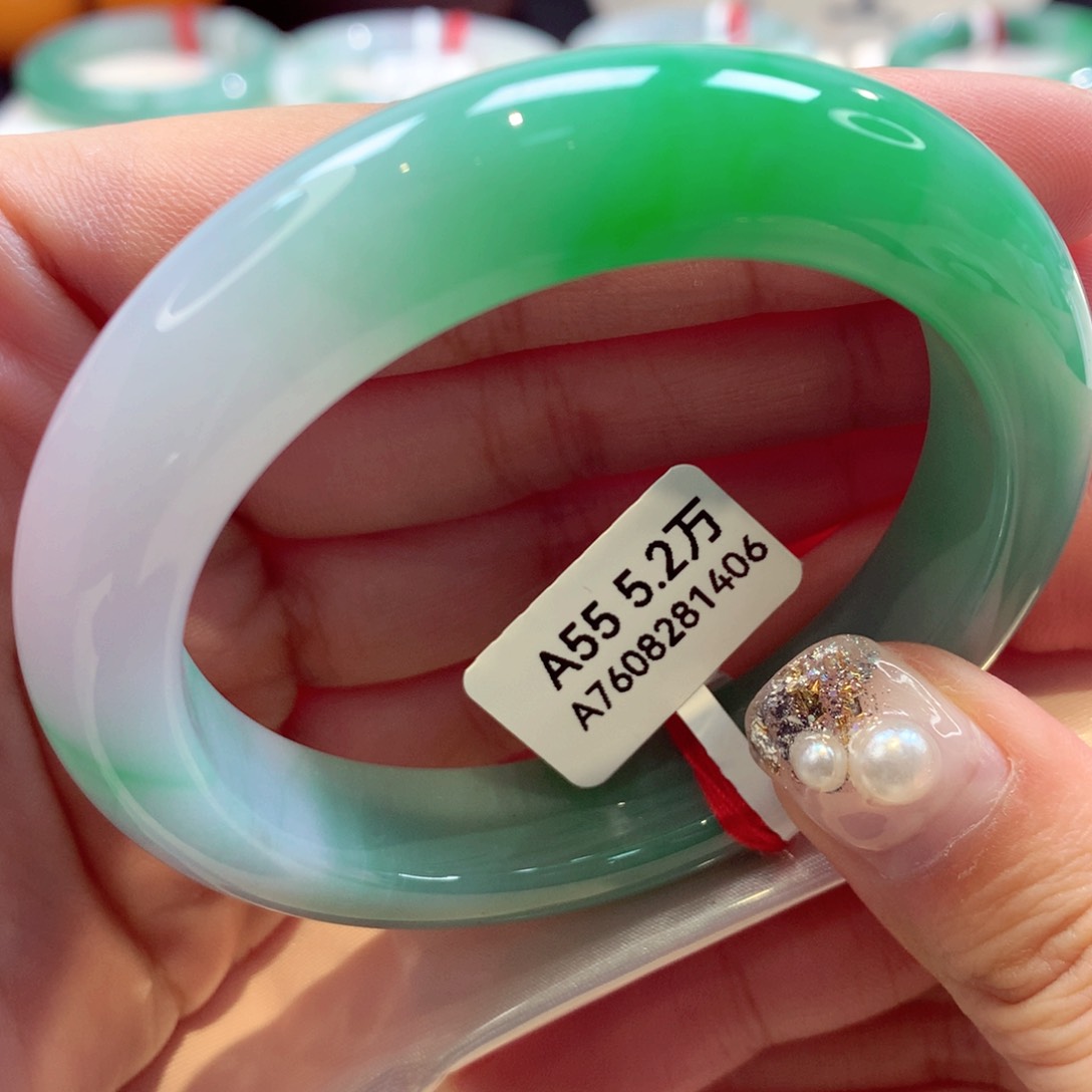 未镶嵌手镯翡翠21号正圈77