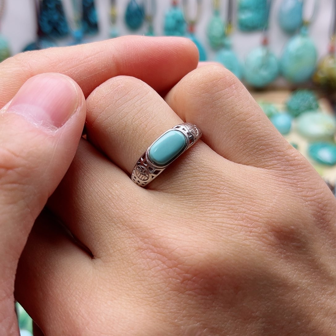 绿松石珠宝奇石未镶嵌