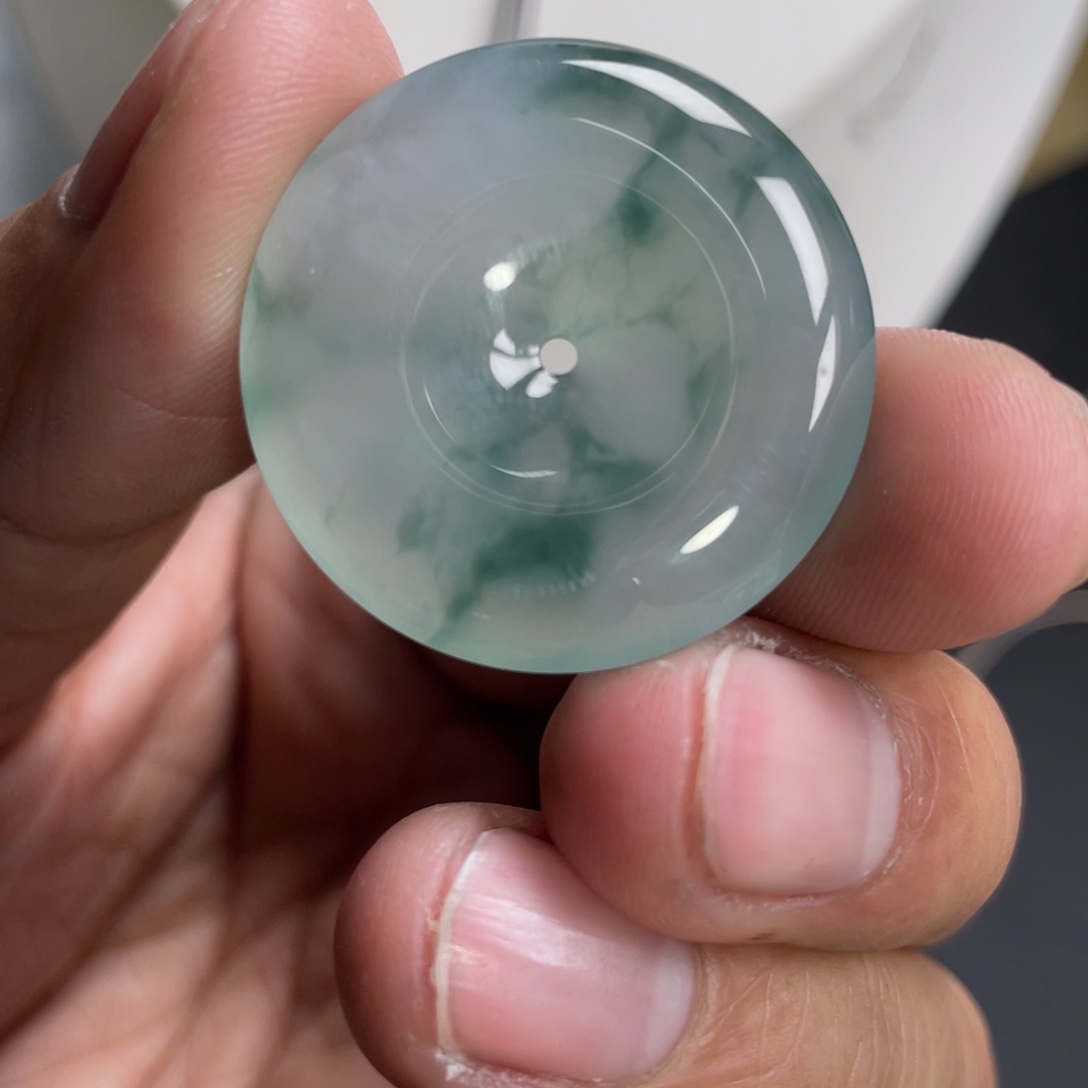 翡翠未镶嵌颈饰65658677888