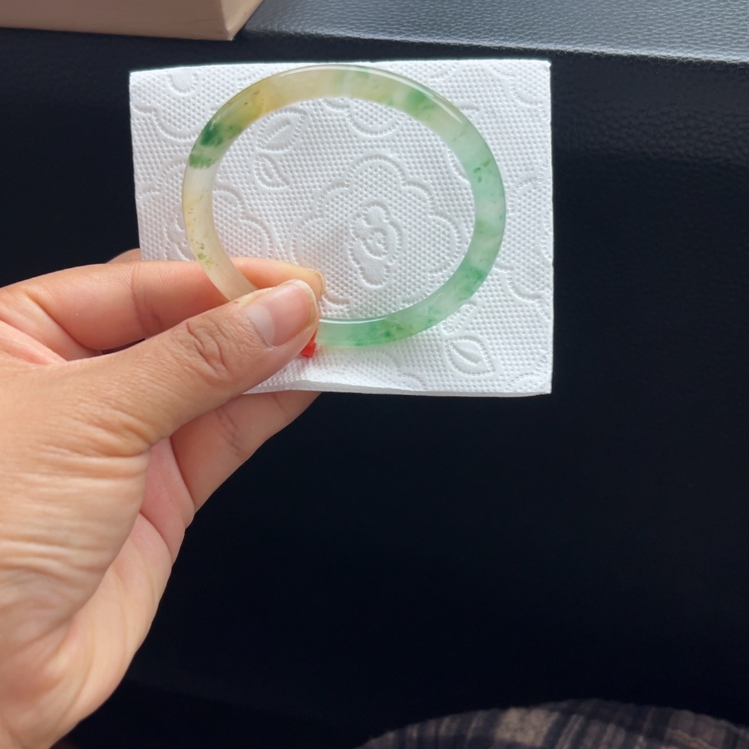 石英质玉未镶嵌手镯非洲翠54