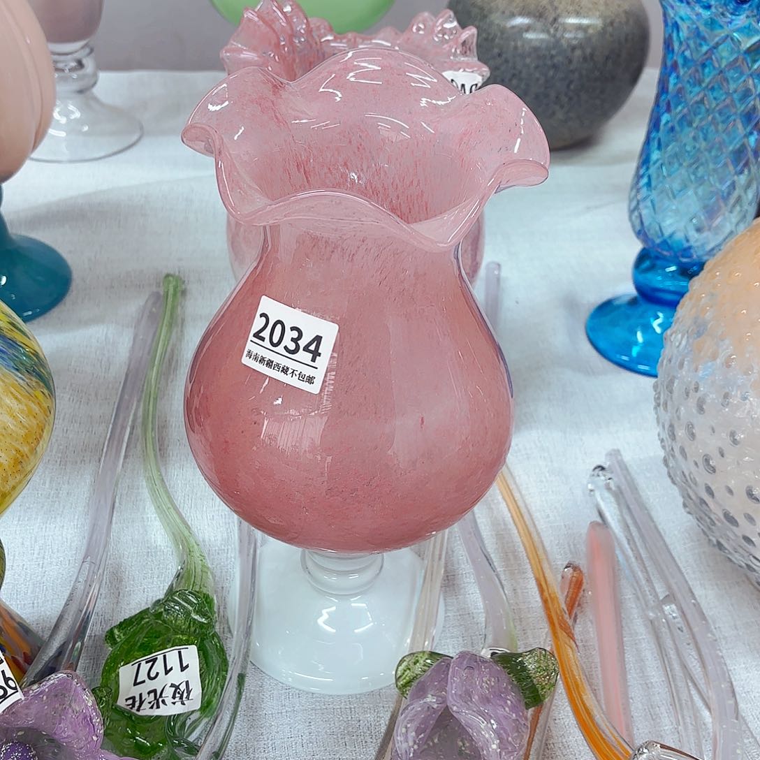 2034 安妮家居琉璃花瓶摆件