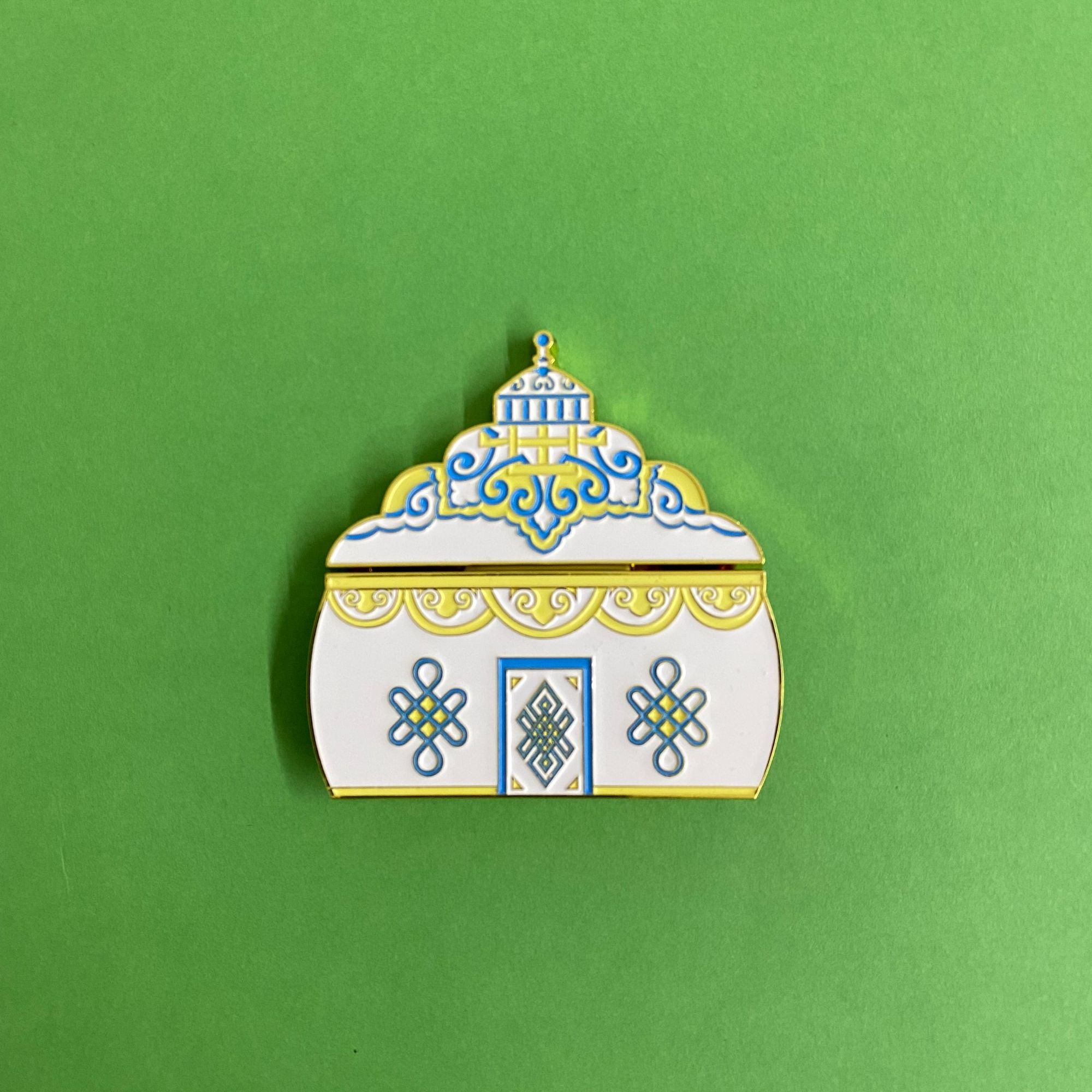 【欢塔】蒙古包小羊创意抽拉冰箱贴