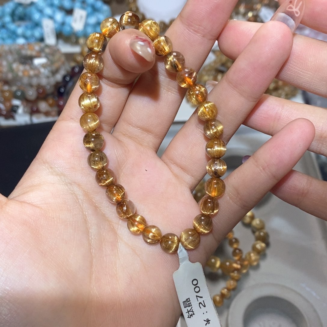 水晶手链未镶嵌手链