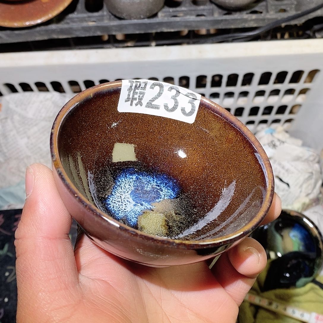 茶盏微瑕建盏主人杯子