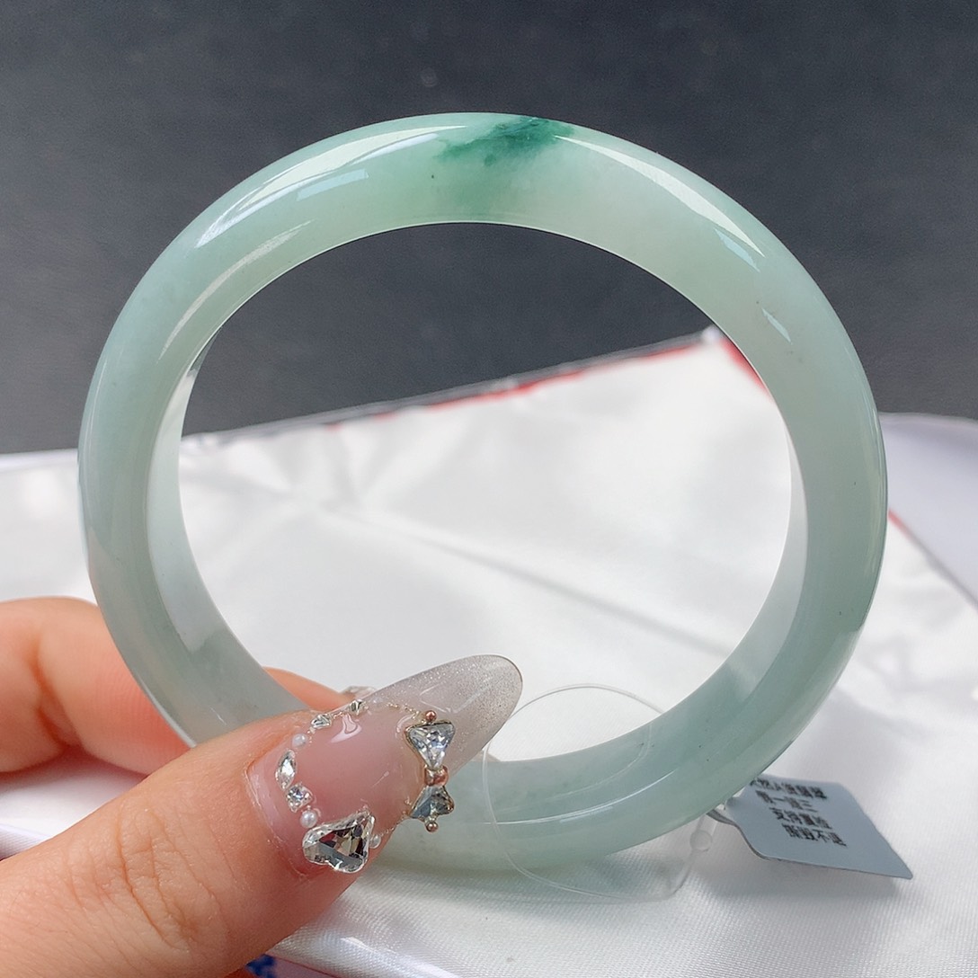 翡翠手镯未镶嵌0024正59