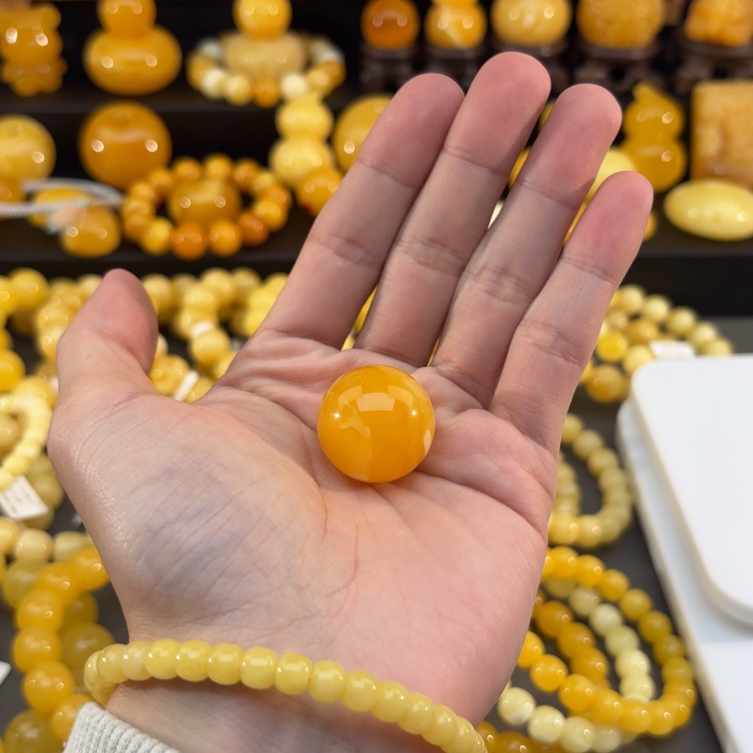 琥珀未镶嵌裸石琥珀蜜蜡