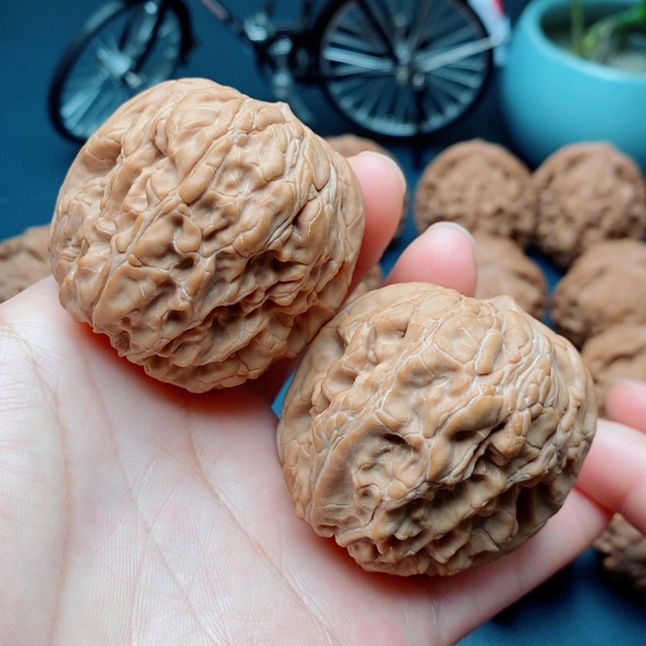 文玩核桃把件门墩44全品