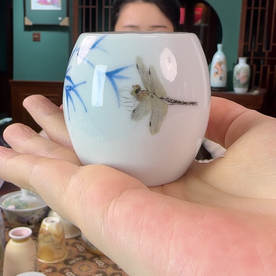 瓷片陶瓷作品 手绘作品