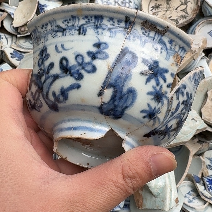 d***o瓷片瓷片标本，顺丰包邮