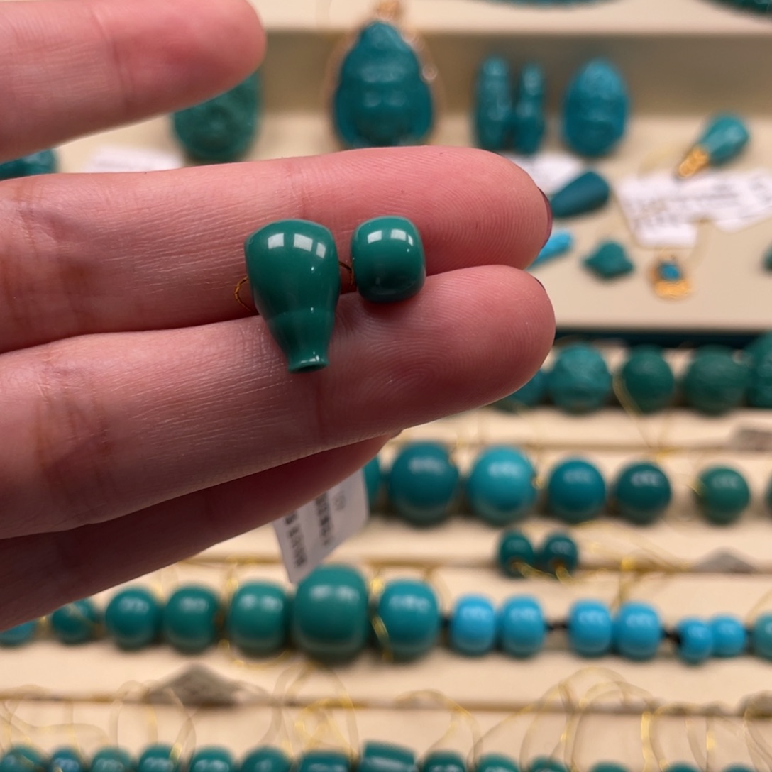 绿松石珠宝奇石未镶嵌阳*