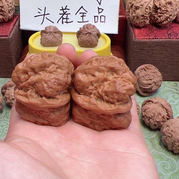 花****文玩核桃吊坠蛤蟆头文玩核桃手把件