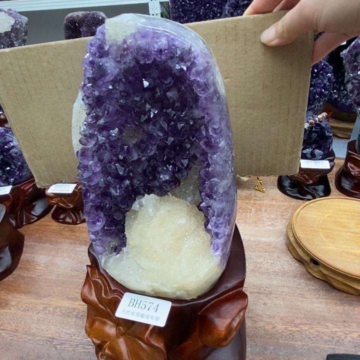 未镶嵌紫晶大型摆件（非配饰）
