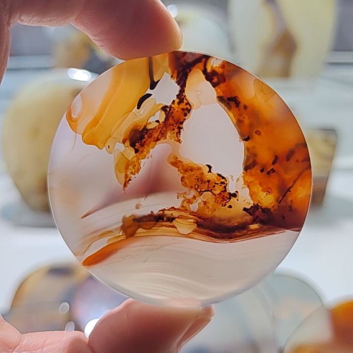 玛瑙/玉髓未镶嵌吊坠(不含链)90号